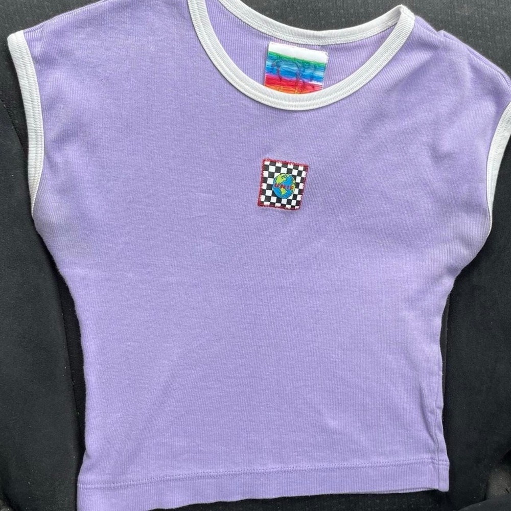 Unif lavender baby tee
